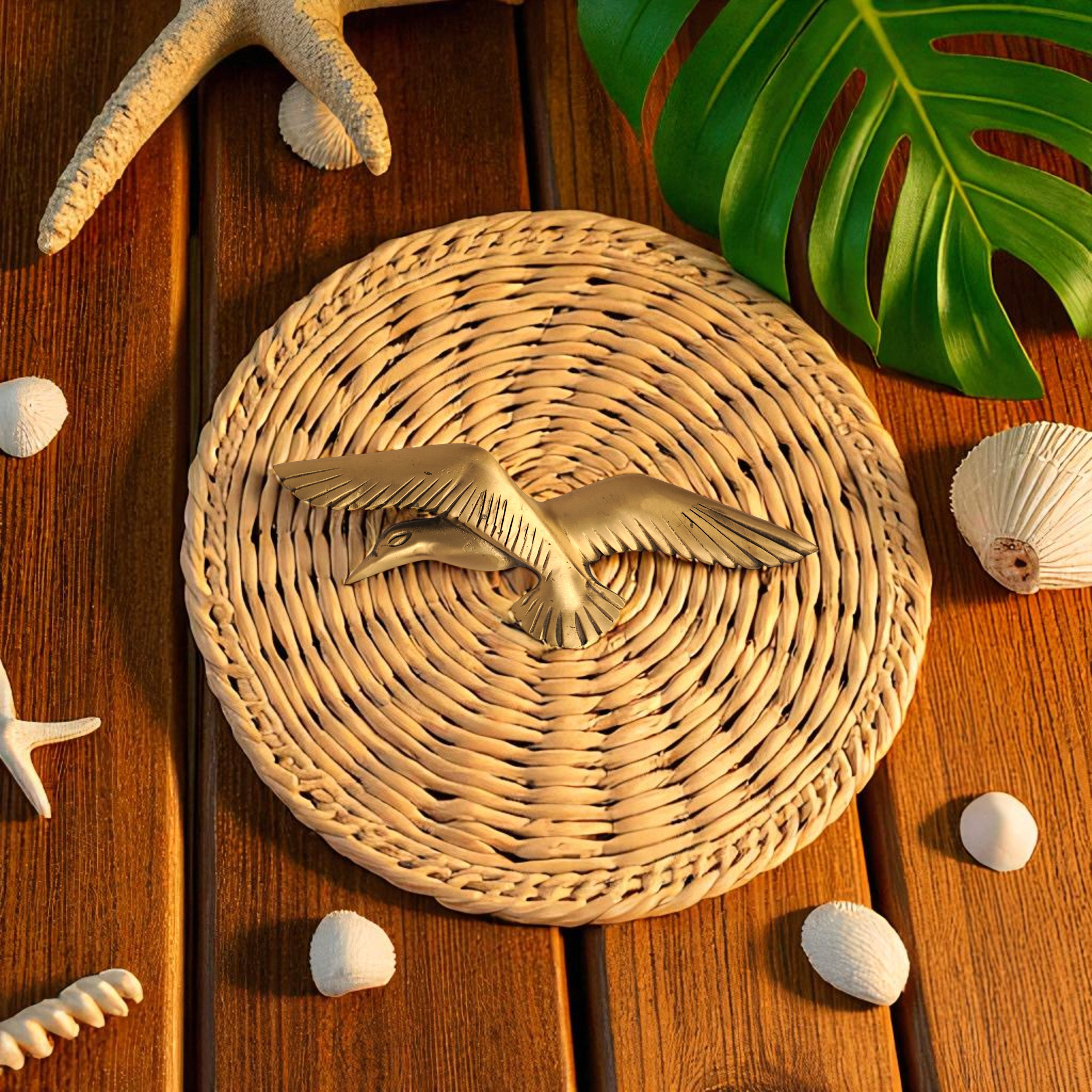 Bird – Handcrafted Brass Sculpture | Traditional Décor for Home & Pooja Spaces