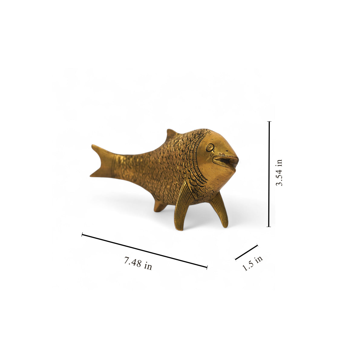 Decorative Fish Table Stand – Handcrafted