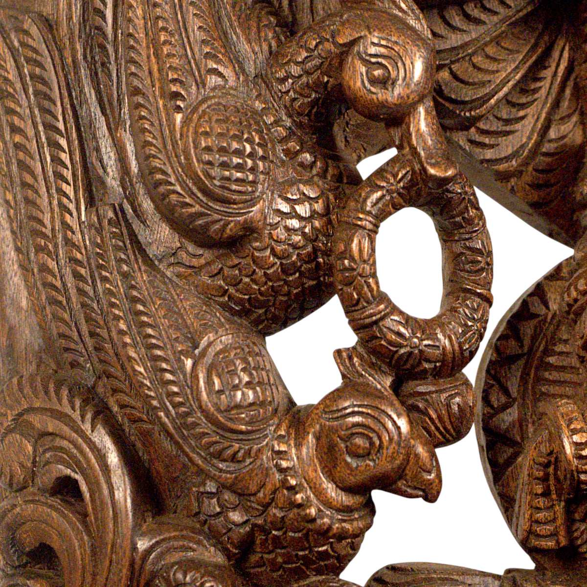 Alangara Vana Krishna wood carving