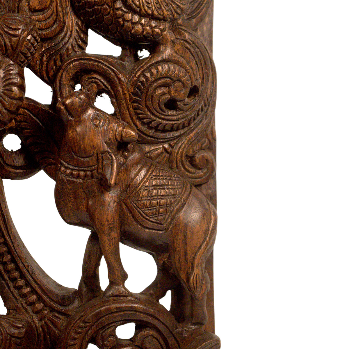 Alangara Vana Krishna wood carving