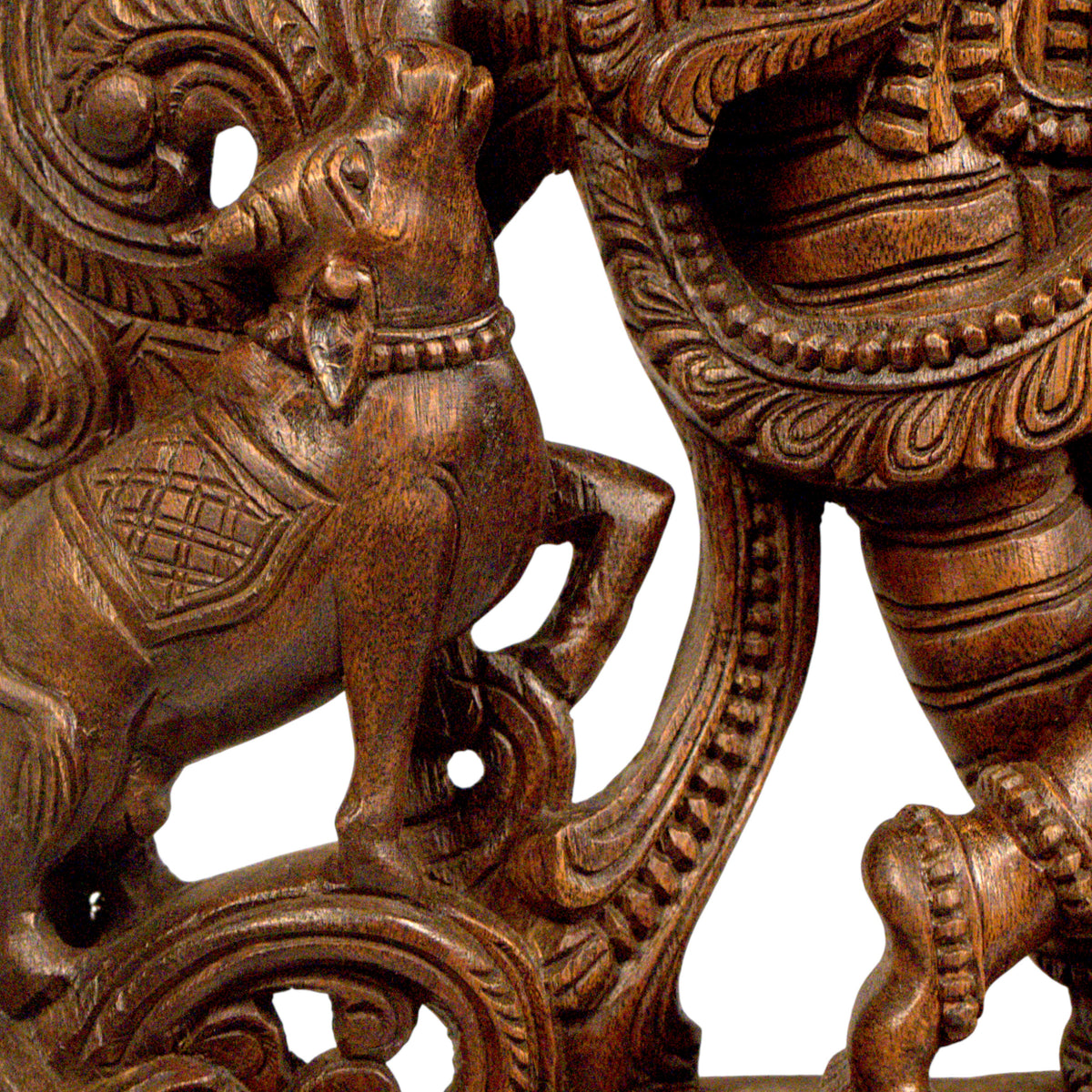 Alangara Vana Krishna wood carving