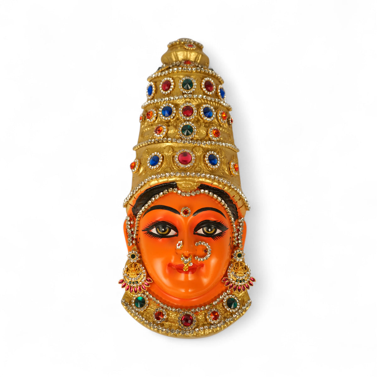 Ambal face pooja idol