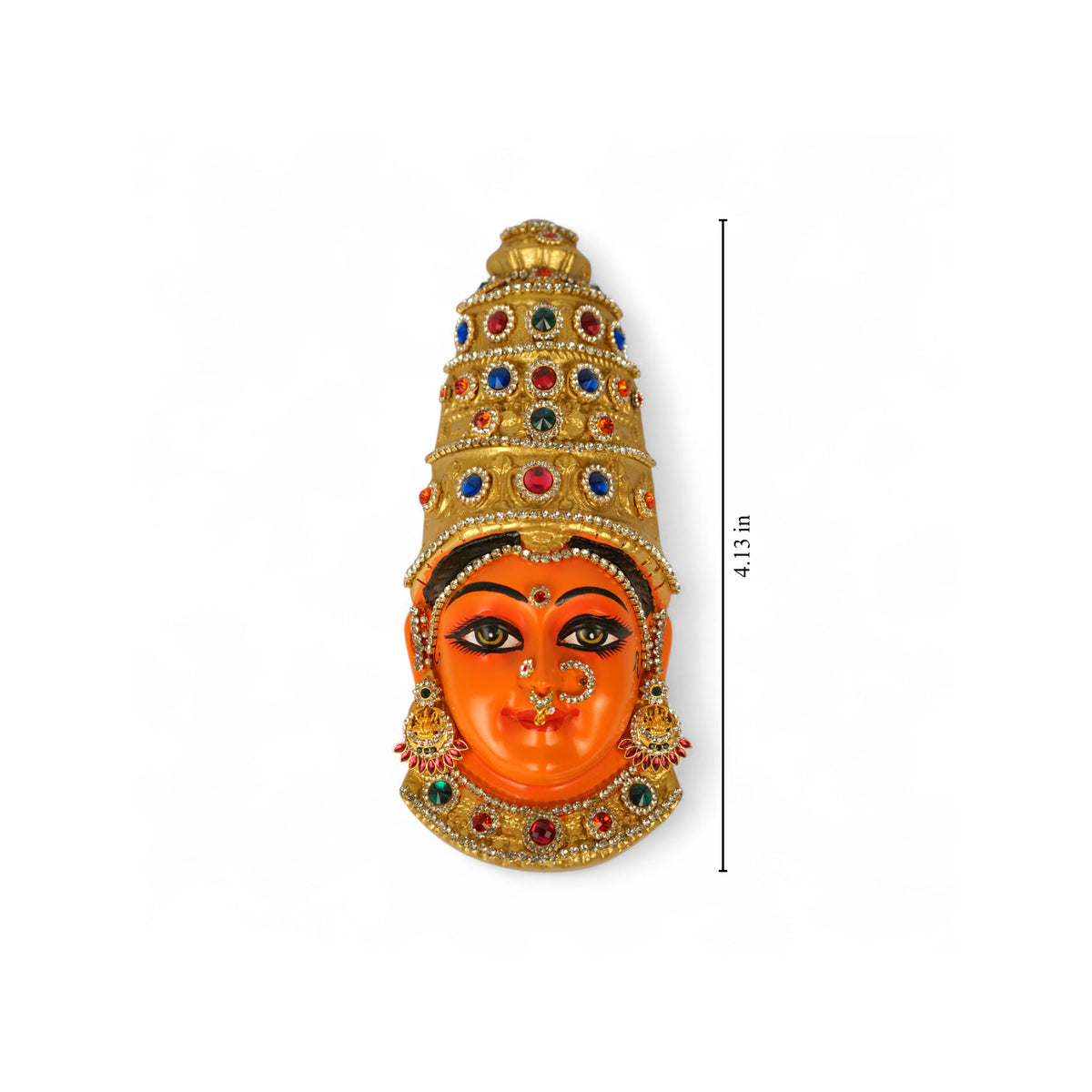 Ambal face pooja idol