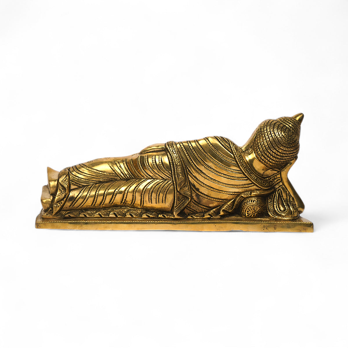 Gautama Buddha Brass Idol – Home Decor