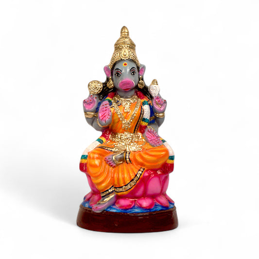 Varahi Hand-Painted Eco-Friendly Paper-Mâché Golu Doll – Traditional Navratri Display & Devotional Collectible