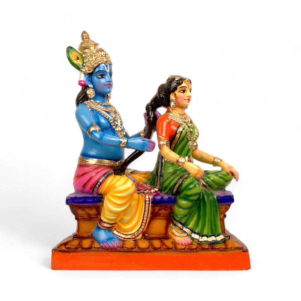 Devotional Rajalankara Murugan statue for altar