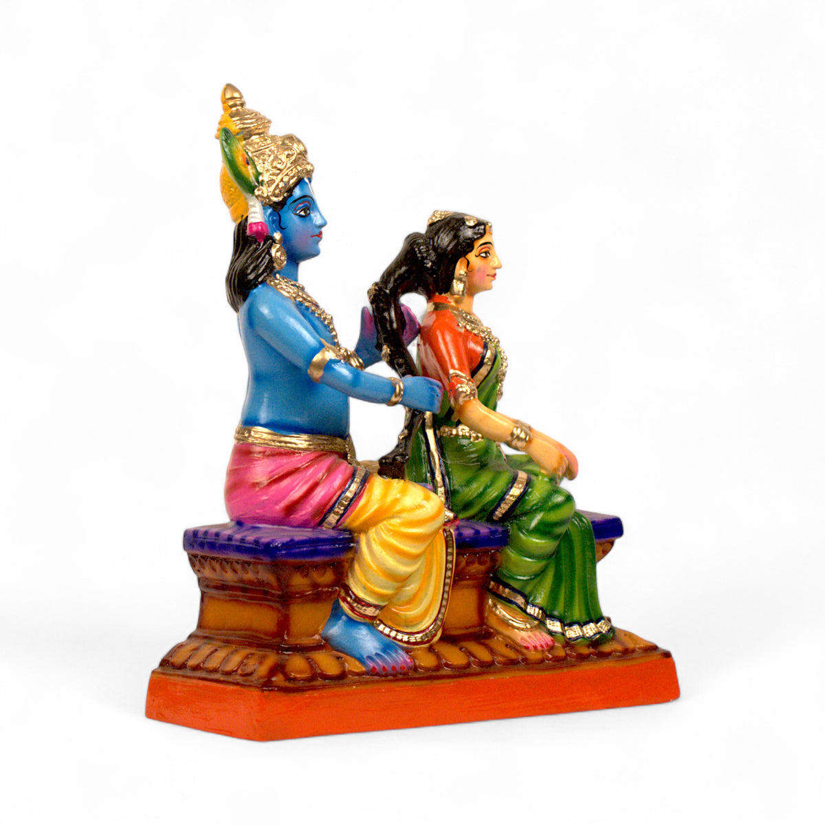 Devotional Rajalankara Murugan statue for altar