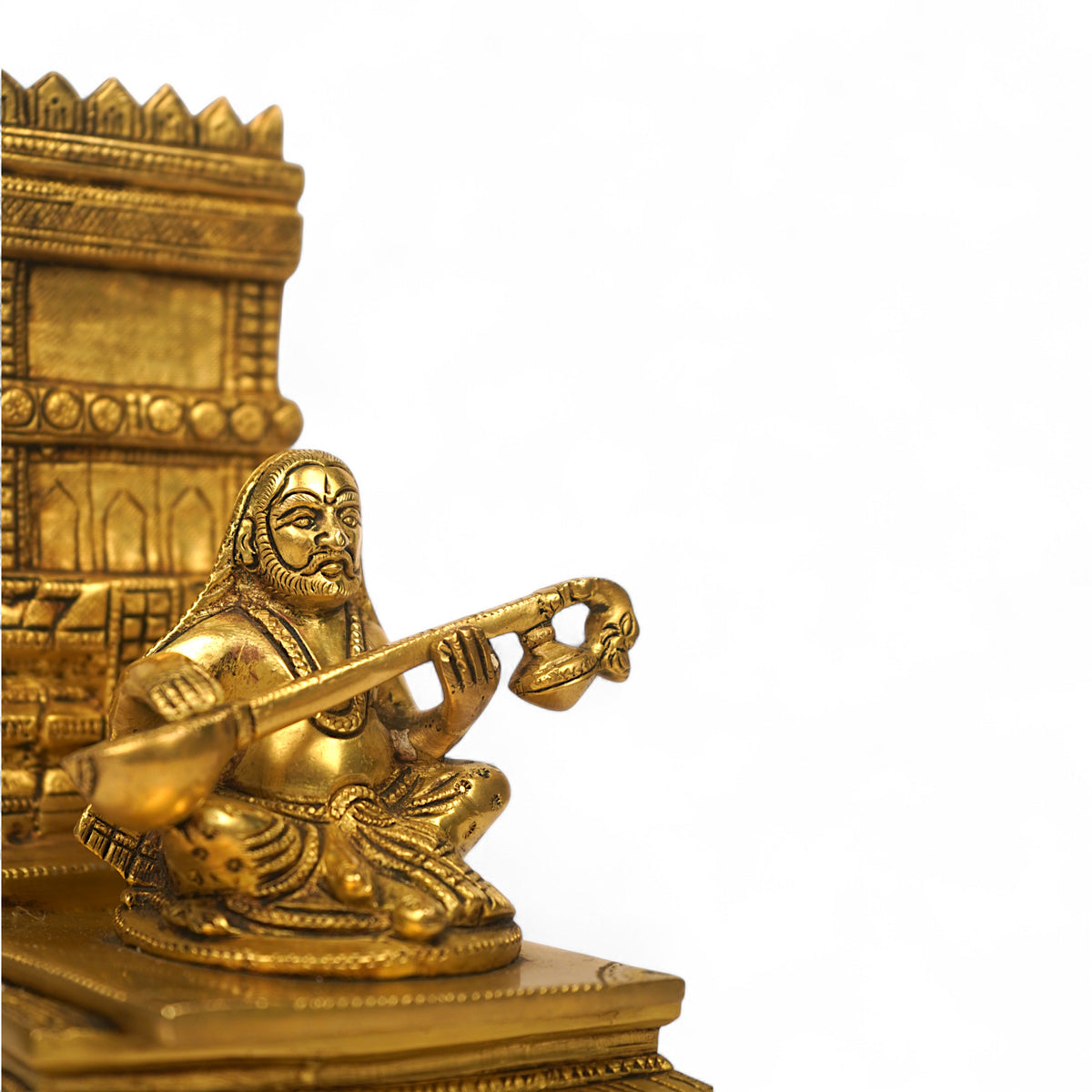 Brass Guru Raghavendra Idol – Handcrafted