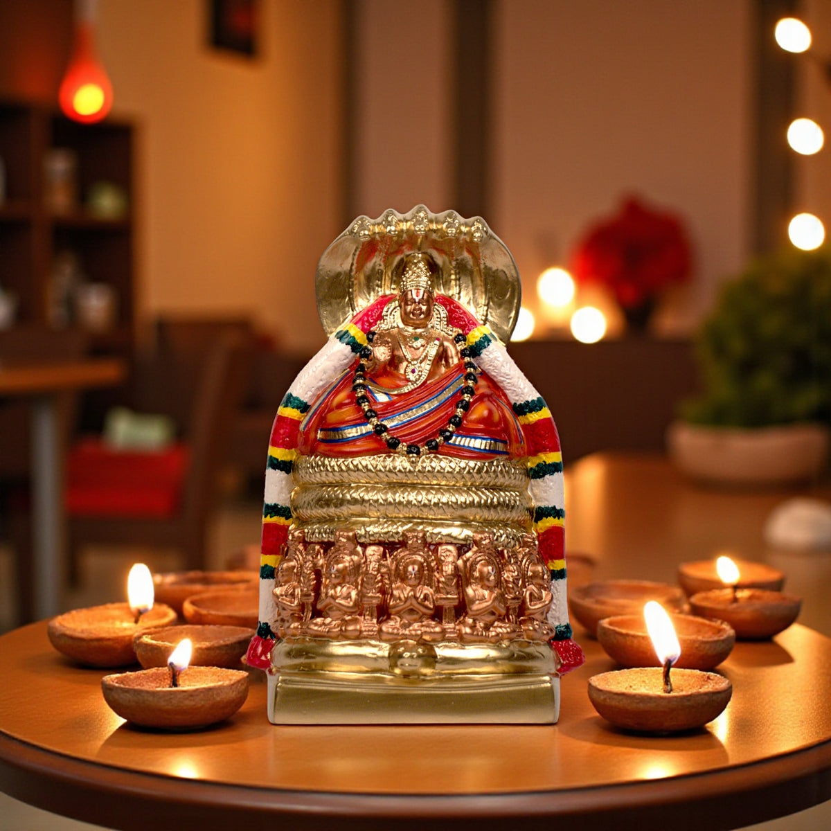 Sri Ramanujar statue for home temple display