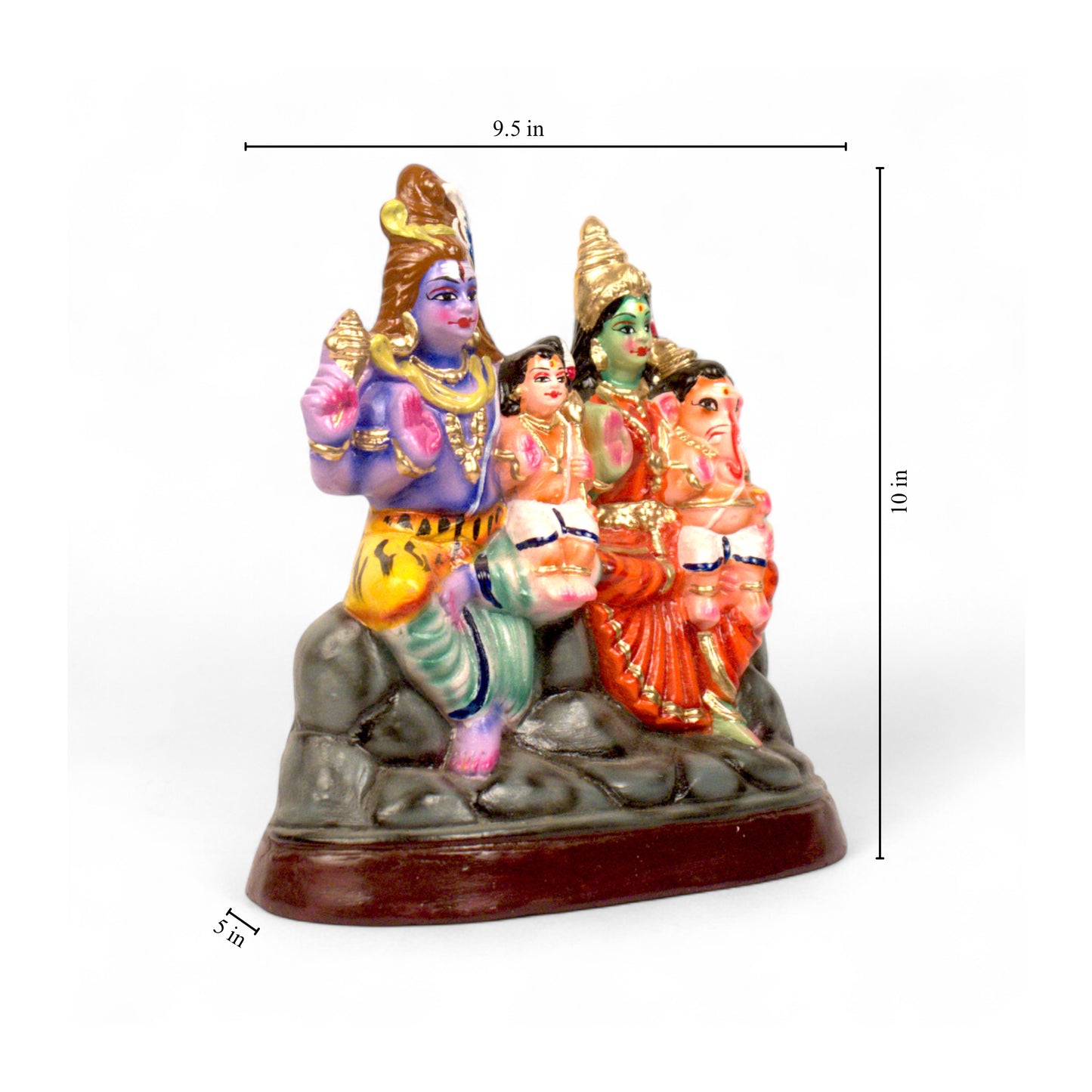 Shiva Parivar Golu Set – Navratri Pooja Decor