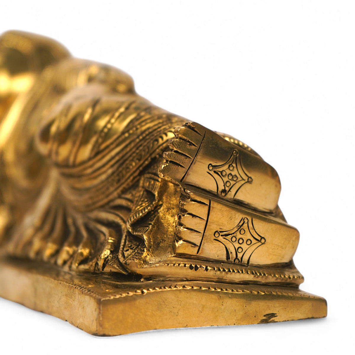 Gautama Buddha Brass Idol – Home Decor