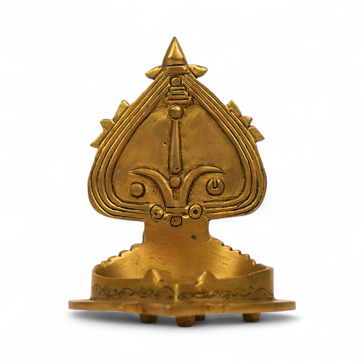 Handcrafted Surya Chandra Brass Lamp