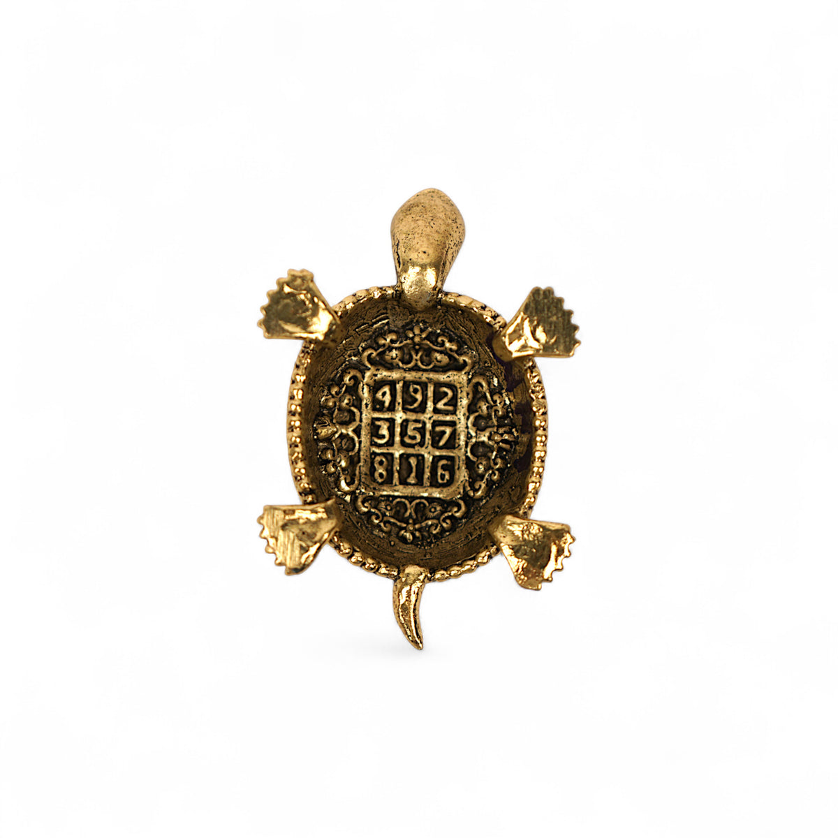 Brass Tortoise Set – Handcrafted Vastu Decor