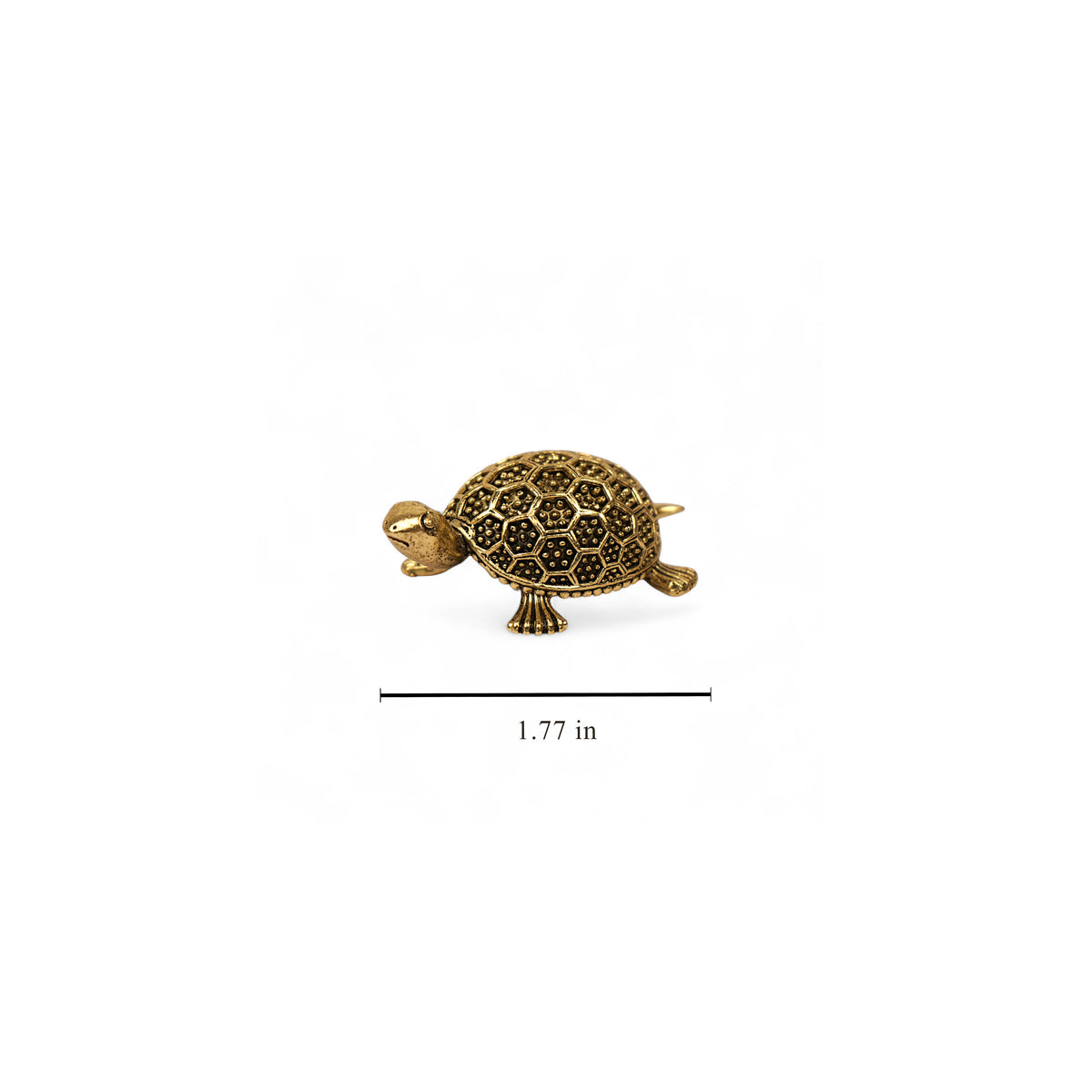 Brass Tortoise Set – Handcrafted Vastu Decor