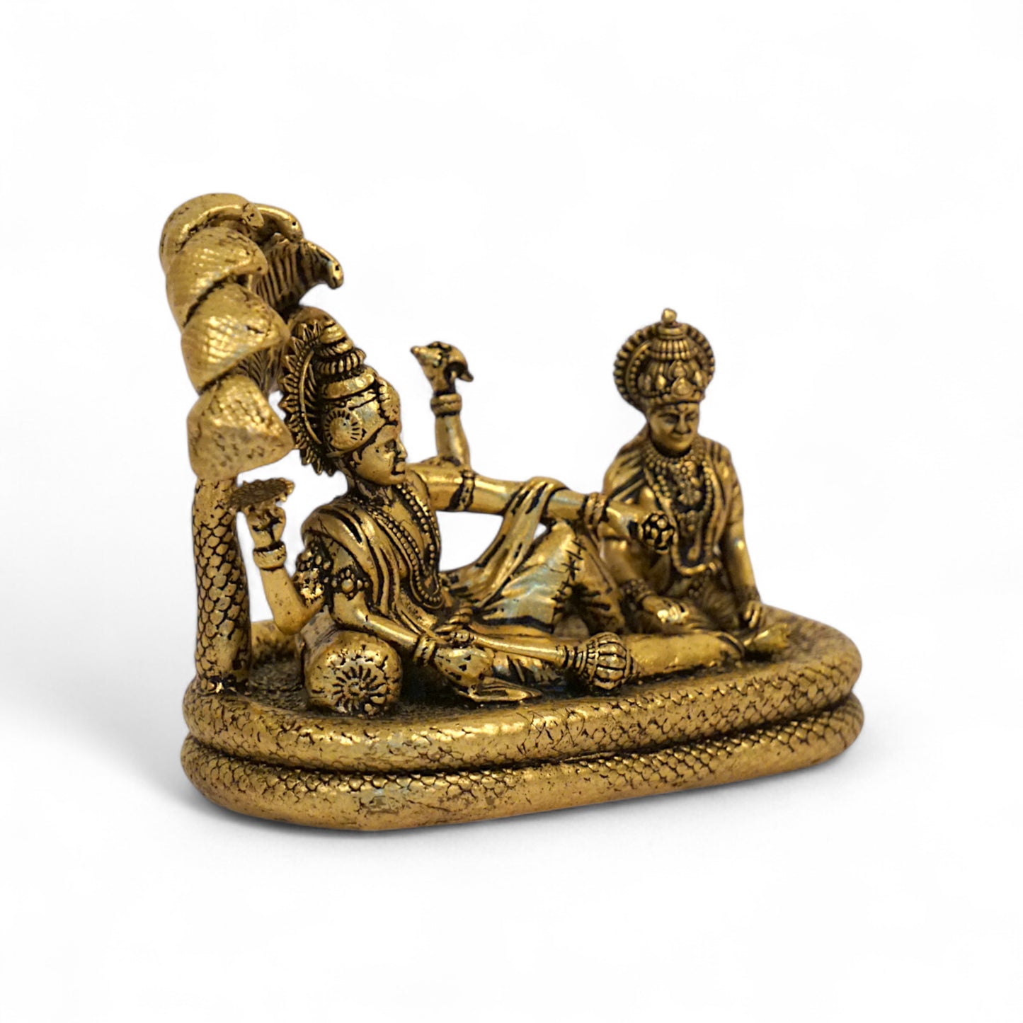 Vishnu Vaigunda Perumal & Lakshmi Brass Idol