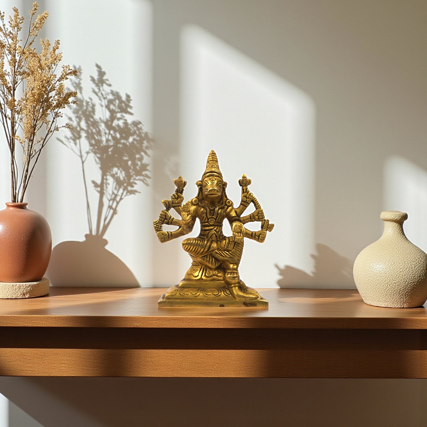 Varahi Brass Table Idol – Spiritual Protection