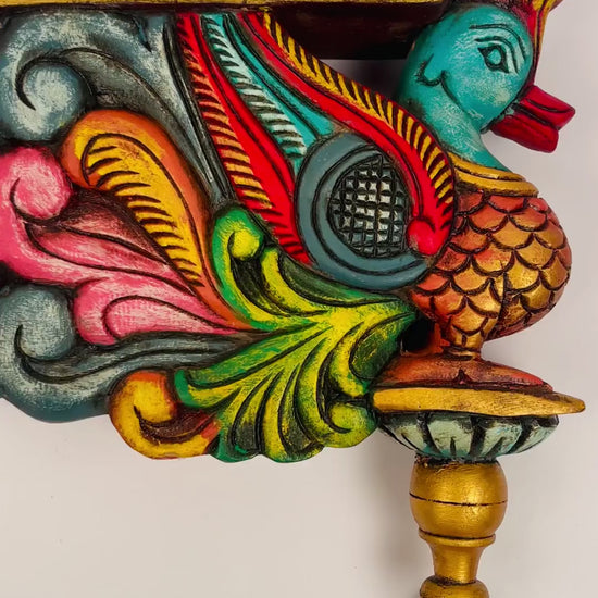 Annam carved wooden bracket