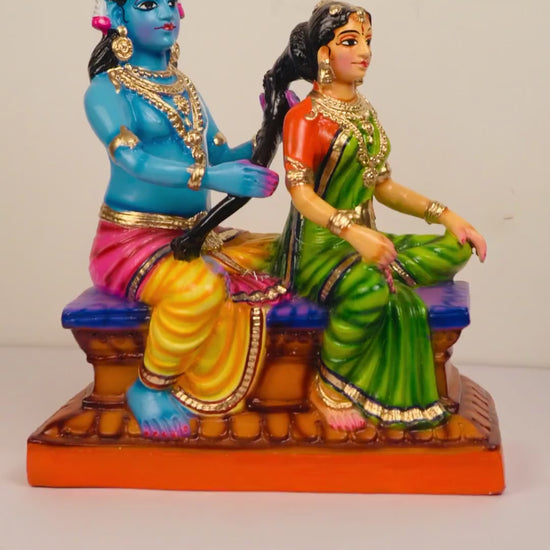 Devotional Rajalankara Murugan statue for altar